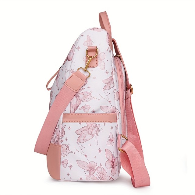 Roza nahrbtnik z metulji 