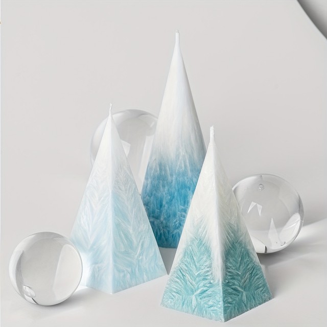 Silikonski model za sveče – piramidna oblika