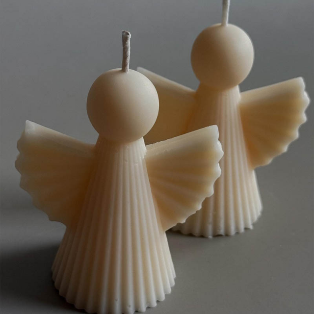 Silikonski model za sveče v obliki angelčka