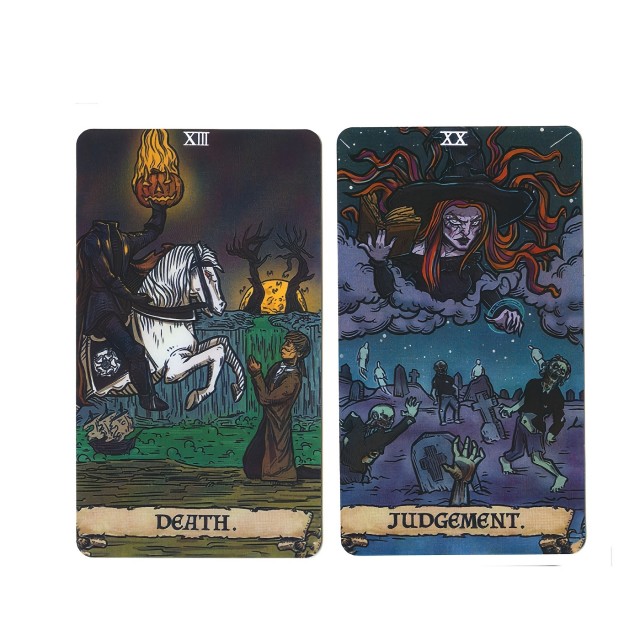 Terror tarot karte Pošastnega Dekleta
