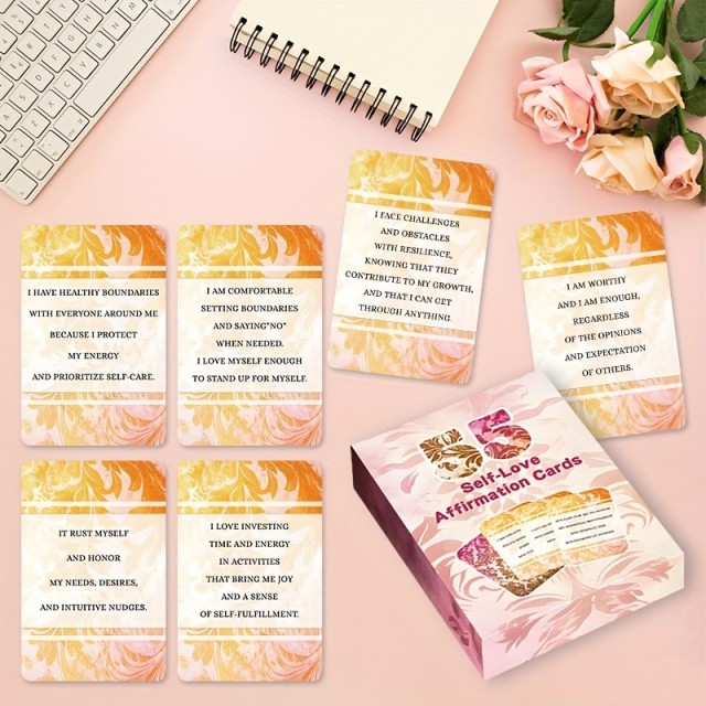 55 Kartic s Pozitivnimi Afirmacijami – Psihološka Rast in Samozdravljenje