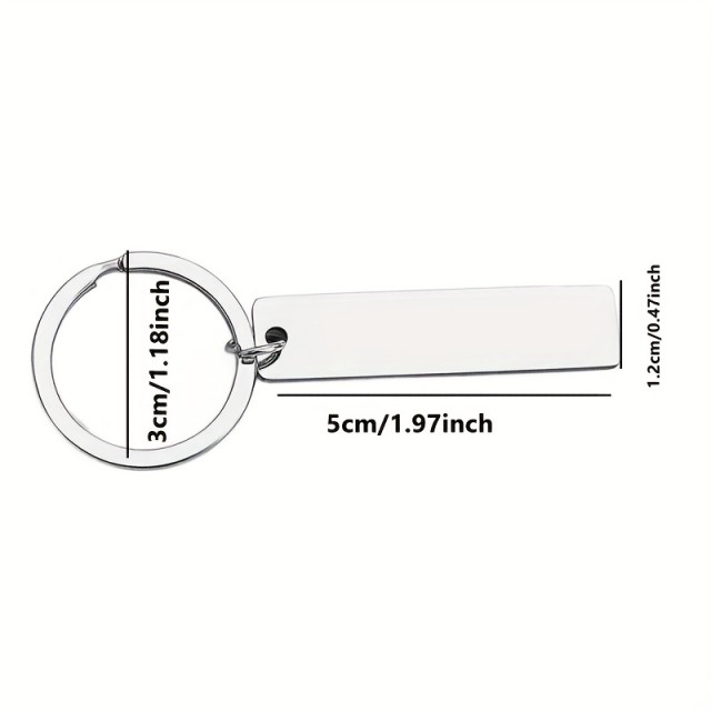 Komplet 2 obeskov za ključe SMILE