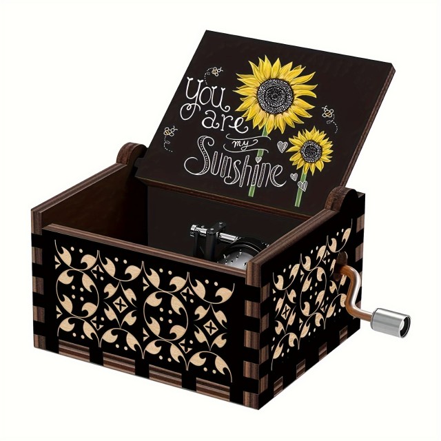 Retro glasbena skrinjica za pare, YOU ARE MY SUNSHINE