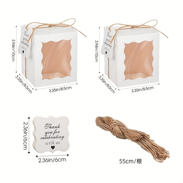 Zložljiva kartonska škatlica za sveče ali mila