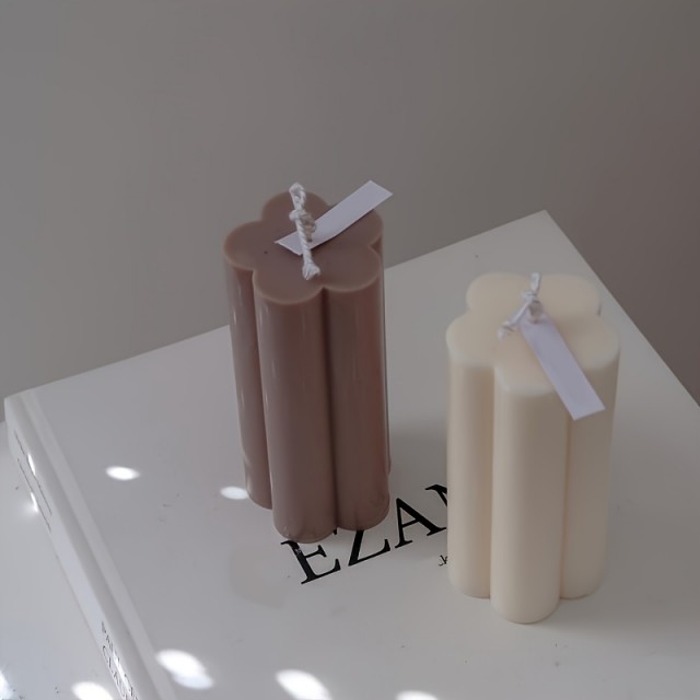 Silikonski model za sveče – kalup v obliki rože 