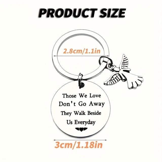 Obesek za ključe z angelom THOSE WE LOVE 