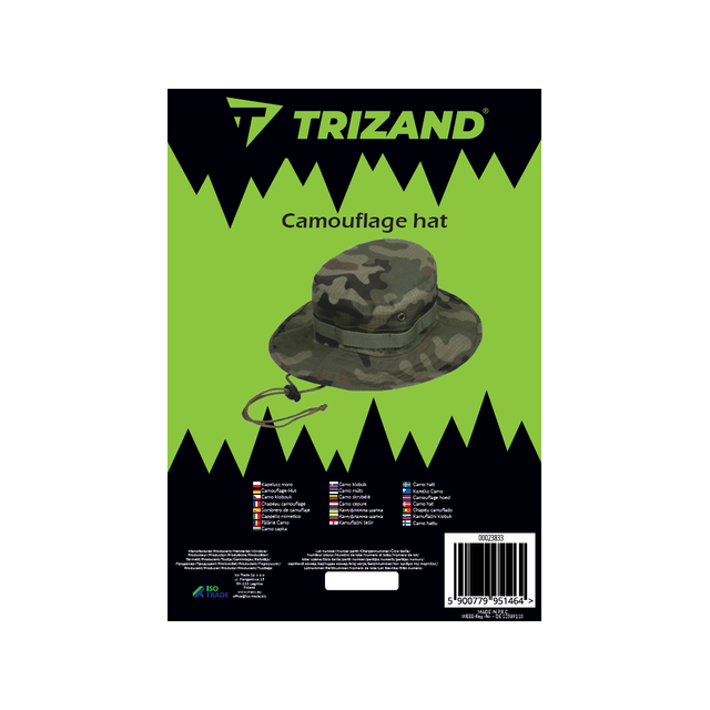 Kamuflažni klobuk – zaščita pred soncem in dežjem