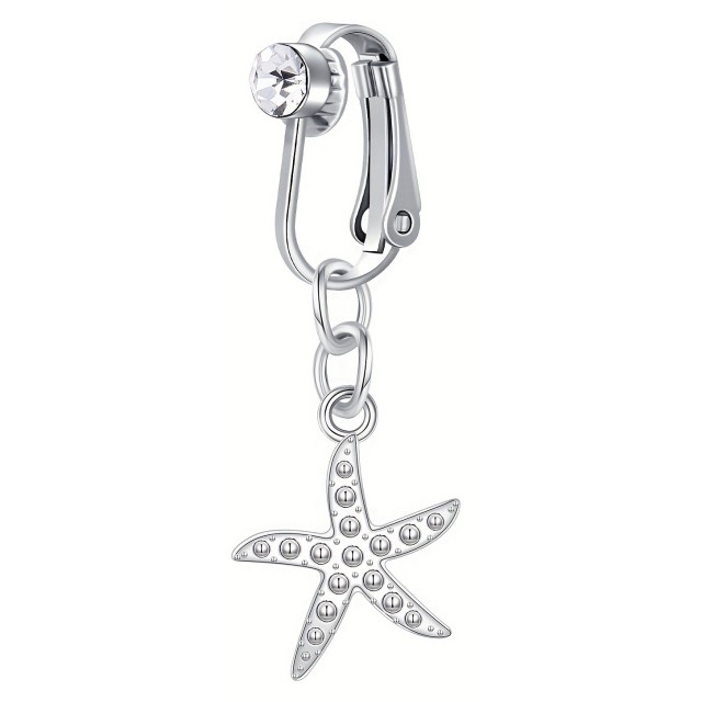 Fake piercing za popek z morsko zvezdico