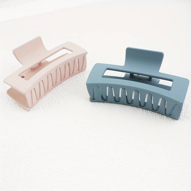 4 vintage sponke za lase v preprostem slogu, miks barve