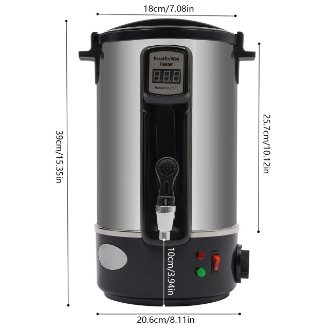 Električni talilnik voska za izdelavo sveč 8l talilec voska
