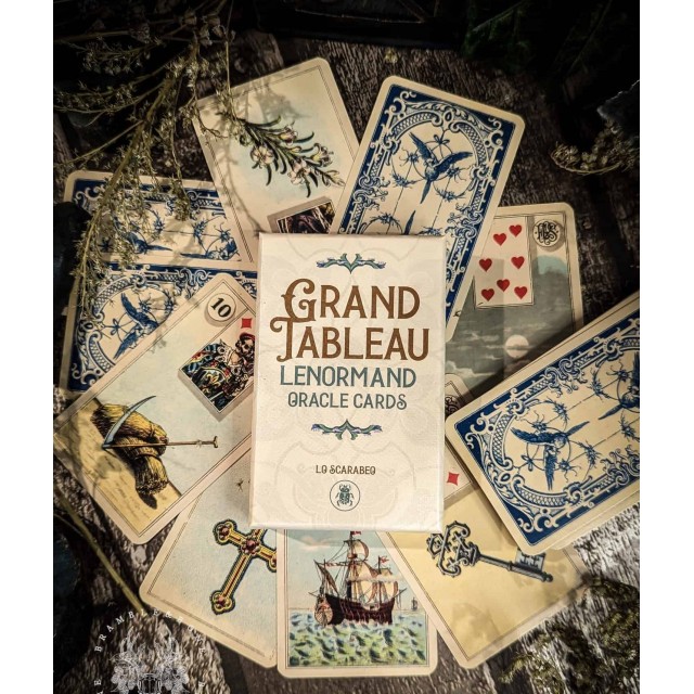 Velika postavitev Lenomard orakeljske karte 