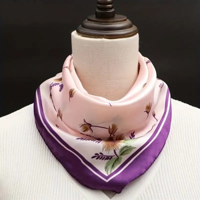 Elegantna kvadratna ruta romantični potisk