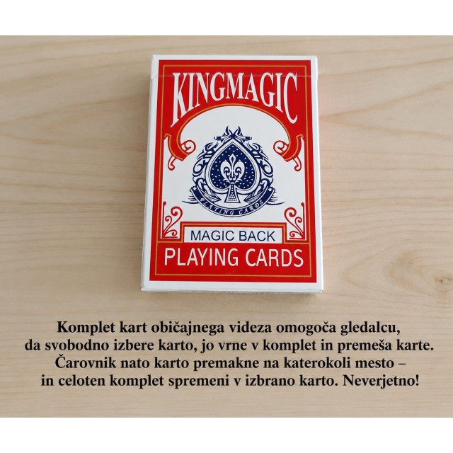 Magične karte z običajnim videzom kart
