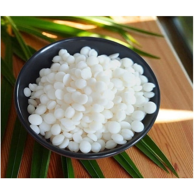 Kokosov vosek za sveče – za prostostoječe, vlite in masažne sveče 1kg