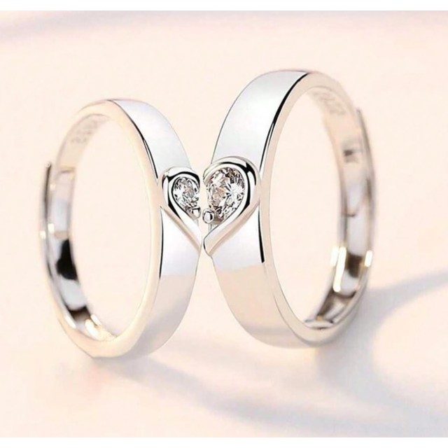 Komplet nastavljivih prstanov zanjo in zanj