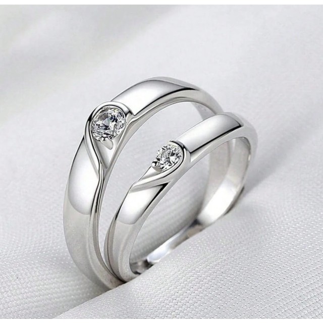 Komplet nastavljivih prstanov zanjo in zanj