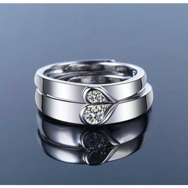 Komplet nastavljivih prstanov zanjo in zanj