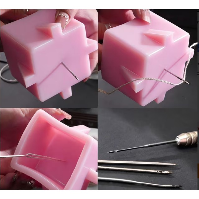 15 delni komplet igel za prebadanje silikonskih kalupov 