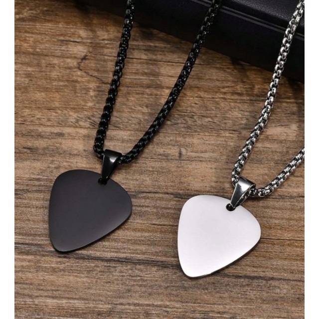 Moška personalizirana verižica z obeskom trzalice 2 barvi