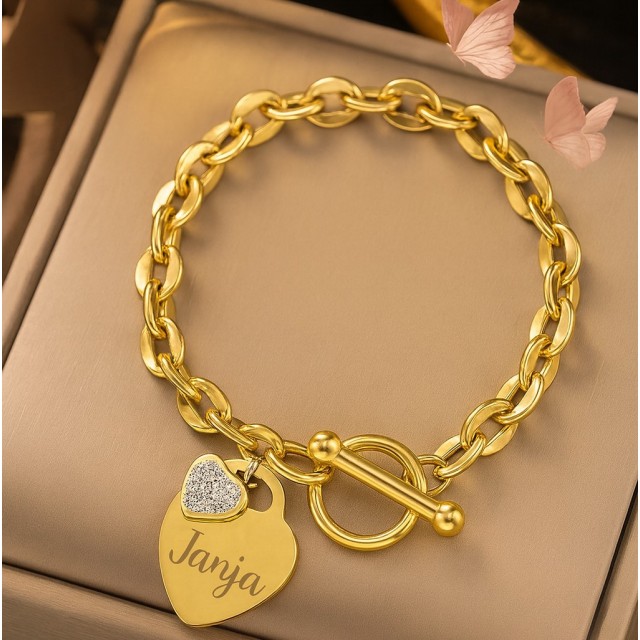 Personalizirana zapestnica z gravuro po vaši želji