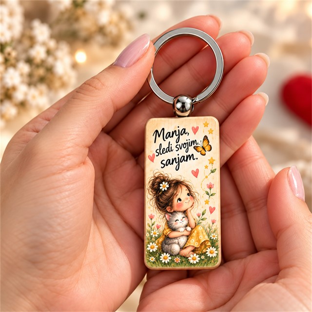 Personaliziran magnet z motivacijskim sporočilom
