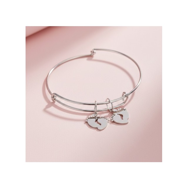 Personalizirana zapestnica za rojstvo otroka gravura po želji 