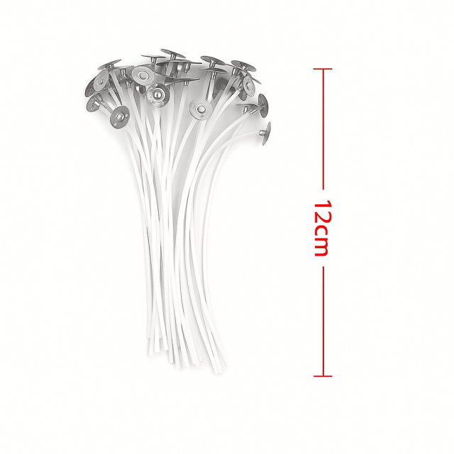 Komplet 100 stenjev za sveče dolžine 12cm