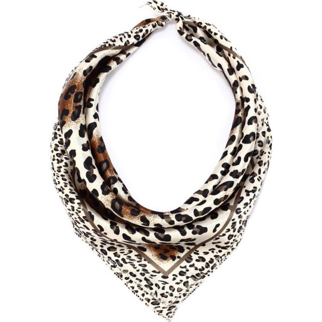 Elegantna kvadratna ruta s tigrastim potiskom