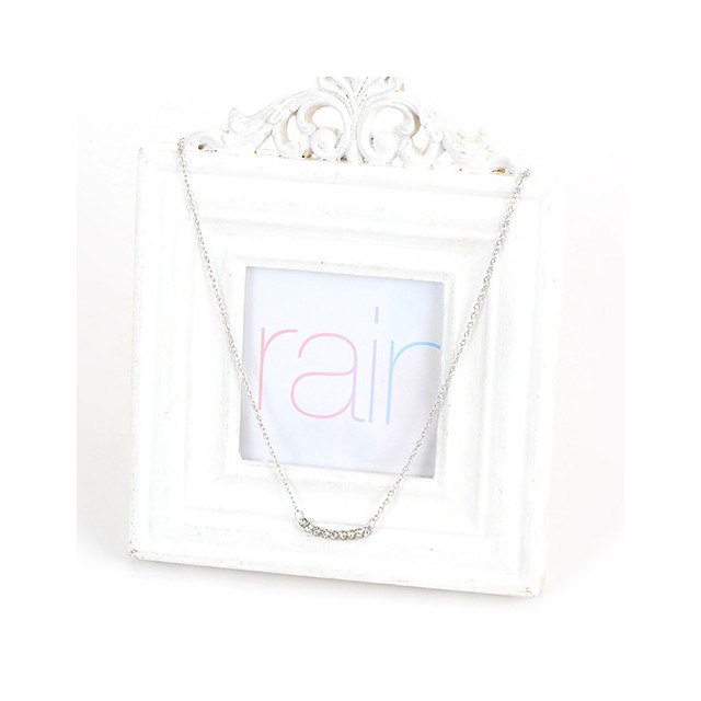 Trendna verižica srebrna z biserčki