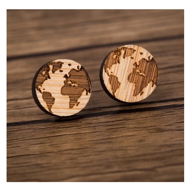 Leseni vtični uhani, svet