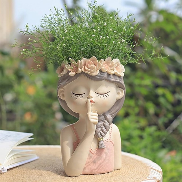 Večji vilinski cvetlični lonček