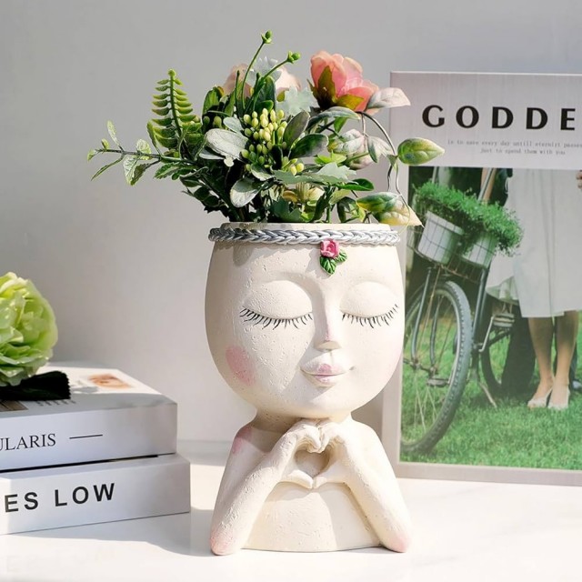 Cvetlični lonček SRČNA VILA 