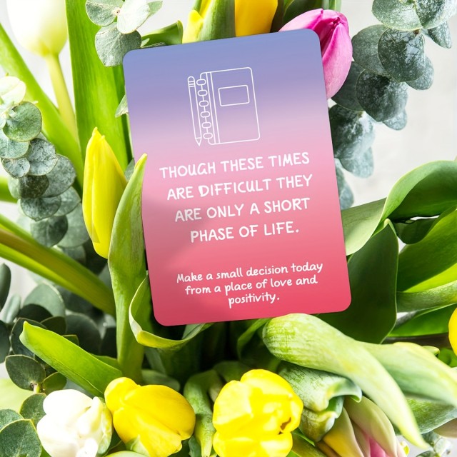 50 Pozitivnih Afirmacijskih Kartic – Duhovni Komplet za Samopomoč, Meditacijo in Notranjo Rast