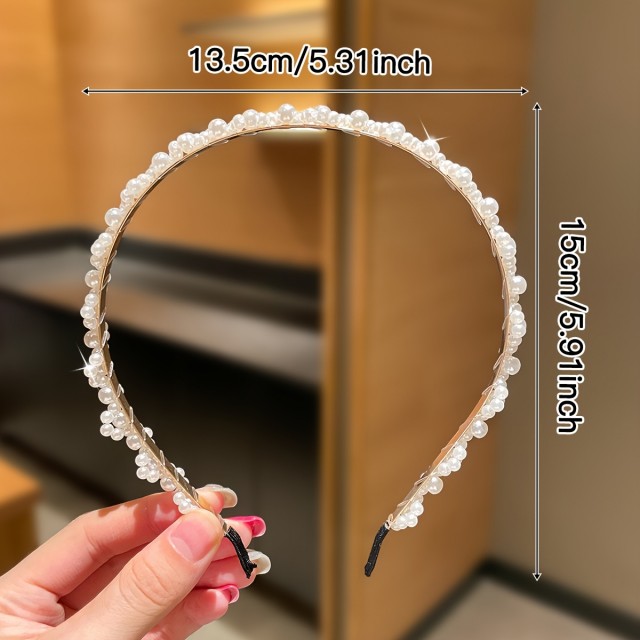 Komplet 6 elegantnih obročkov za lase 