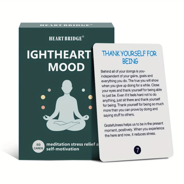 50 kartic za meditacijo, sprostitev in samomotivacijo