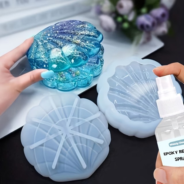 Ločilni sprej za kalupe mil sveč epoksi smole 2X 150 ml + 2 čopiča 