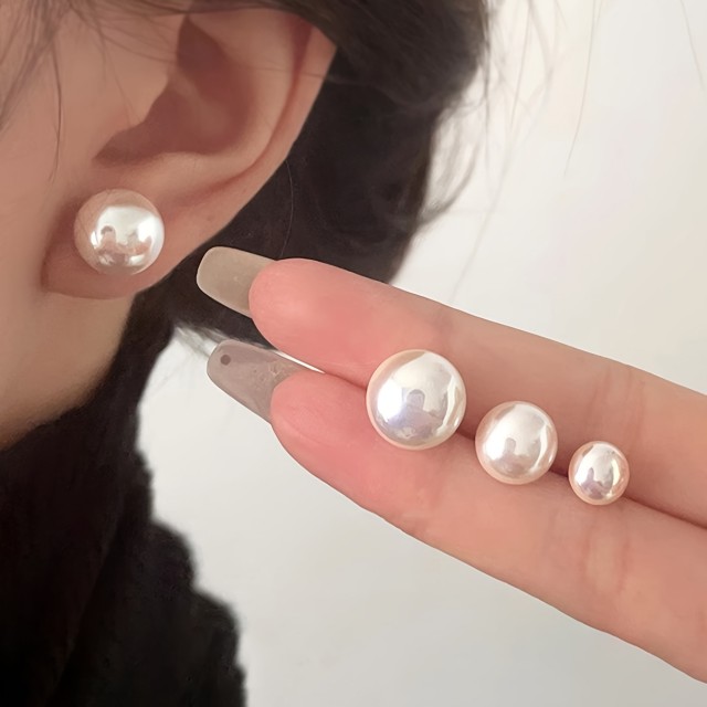 Komplet 3 parov s perlicami 