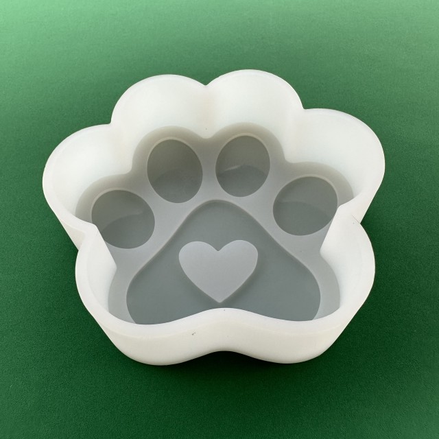 Silikonski model za milo ali vosek v obliki tačke 