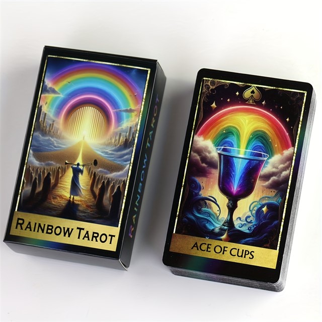 79-delni komplet tarot kart – Mavrični tarot