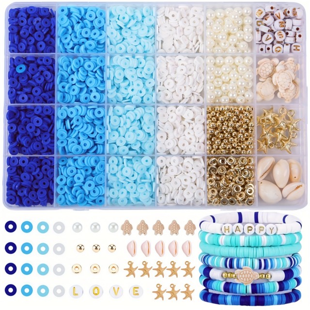 Komplet za izdelavo nakita z morskimi motivi 