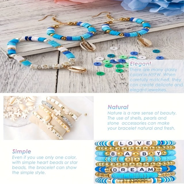 Komplet za izdelavo nakita z morskimi motivi 