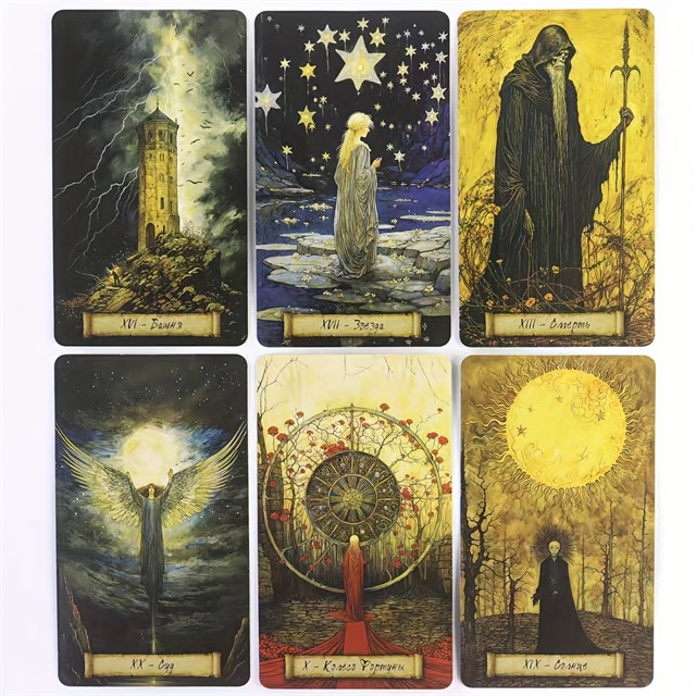 Tarot usode senc – 78 tarot kart