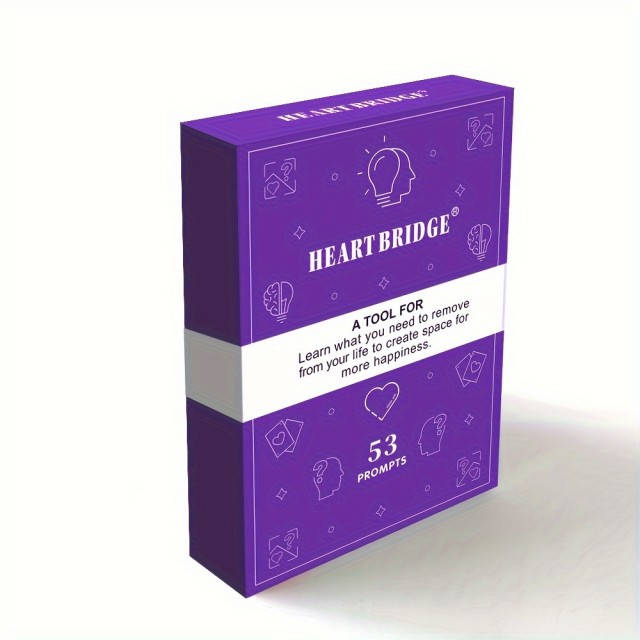 HEART BRIDGE – Komplet 53 Kart za Spodbudo, Samoljubezen in Osebno Rast