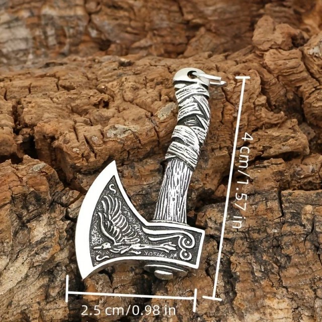 Moška verižica z obeskom sekire