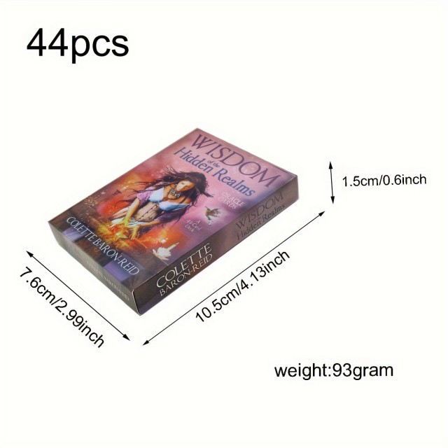 Komplet orakeljskih kart -Modrost Skritih Kraljestev 