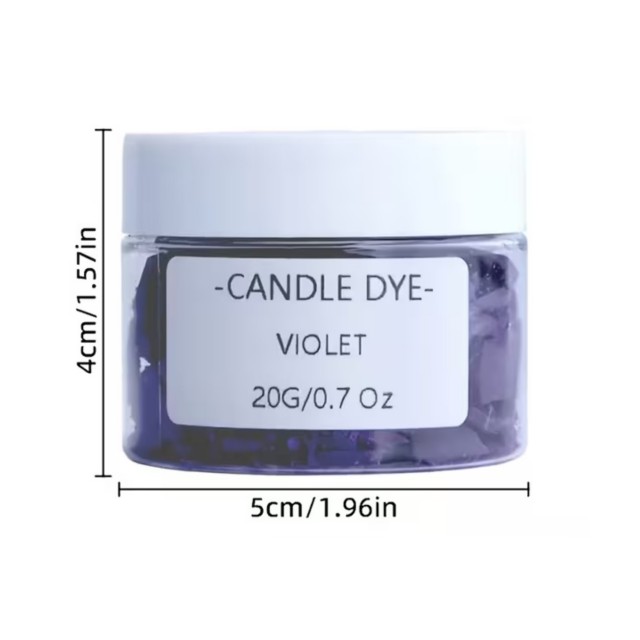 Visokokakovostna barva za sveče 20g več barv 