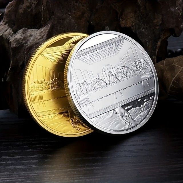 Spominski kovanec Jezusa Kristusa in Zadnje večerje