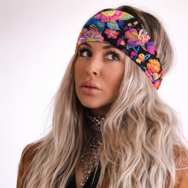 Barviti boho naglavni trak