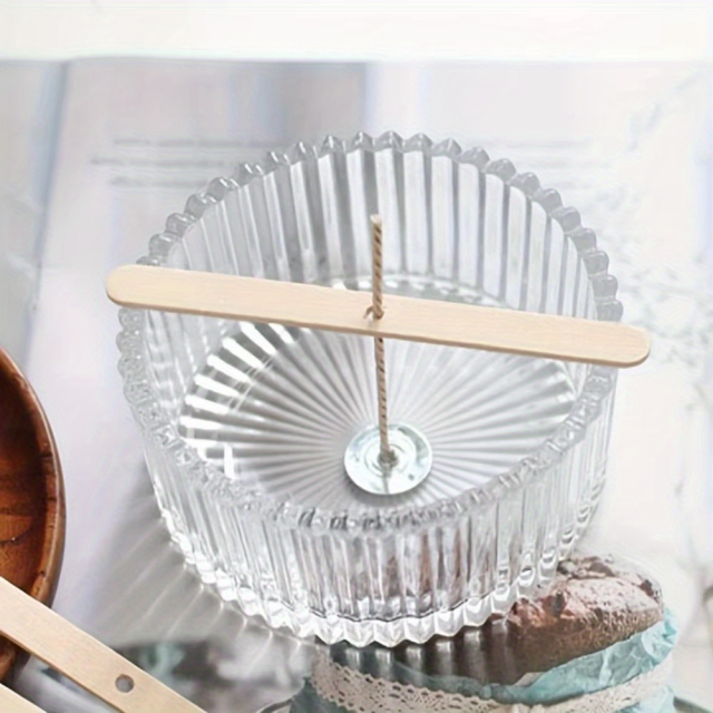 Komplet 20 lesenih držal za stenj z eno luknjico