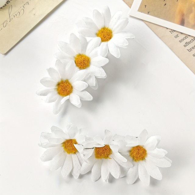 Komplet 2 poletnih lasnic z marjeticami